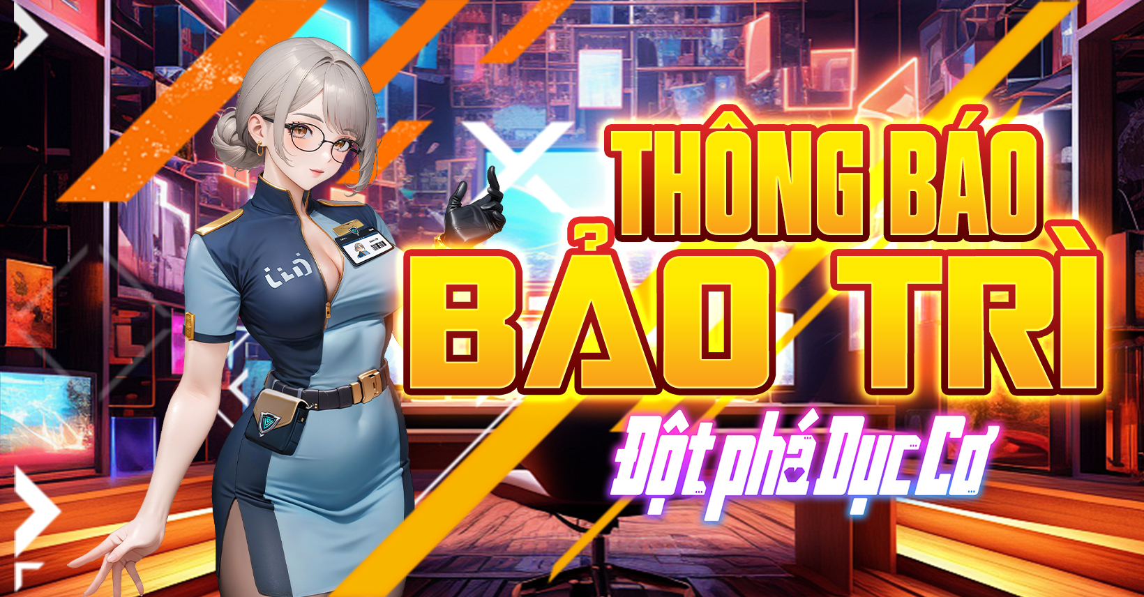 Thông báo bảo trì game Yuki - Đột Phá Dục Cơ